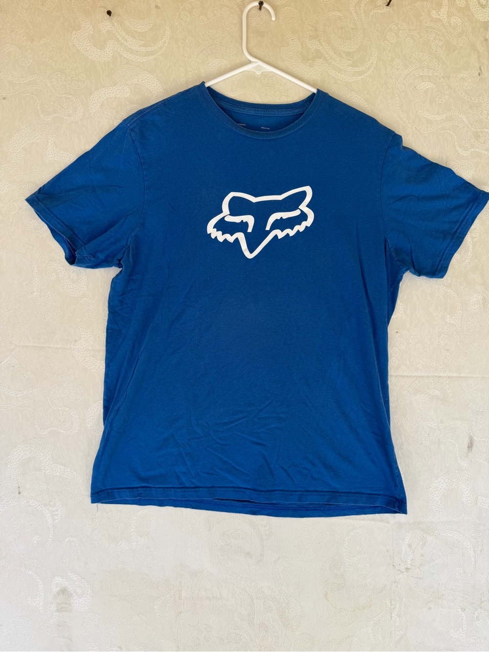 Fox Men's Royal Blue Short Sleeve Logo Tee